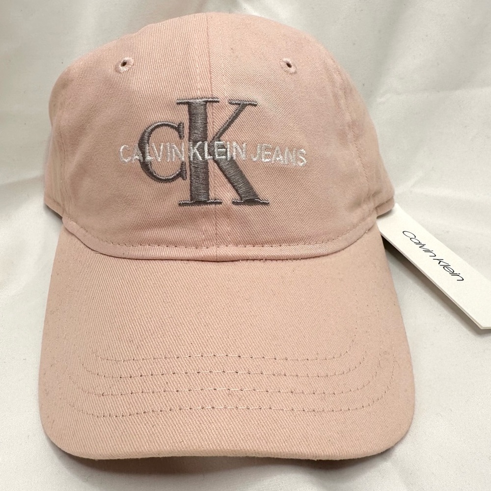 NWT pink Calvin Klein baseball cap